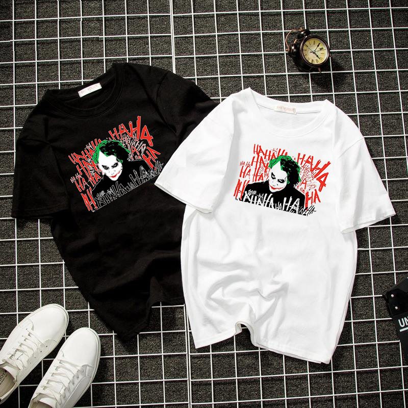 Áo thun unisex form rộng joker vải dày mịn đẹp 2019T1905