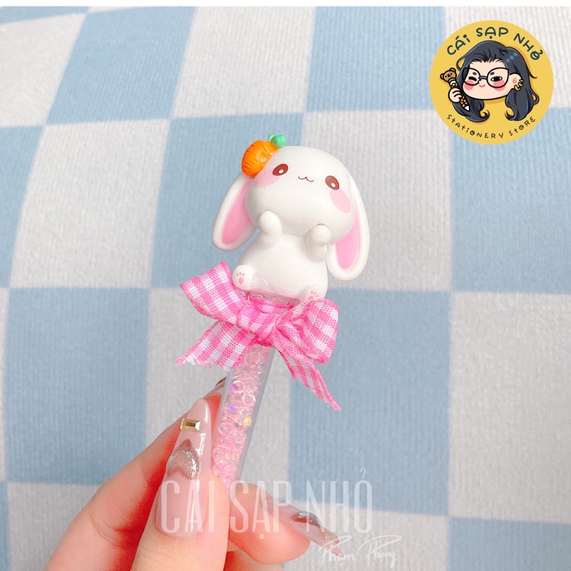 Bút rọc giấy , bút unboxing cute gấu thỏ hồng, gấu dâu cưng