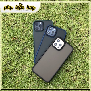 Ốp lưng iPhone Cao Cấp nhám mờ ROCK   [CHỐNG BÁM BẨN]   dành cho IPhone 12 Pro Max / 12 Pro / 12 / 12 Mini