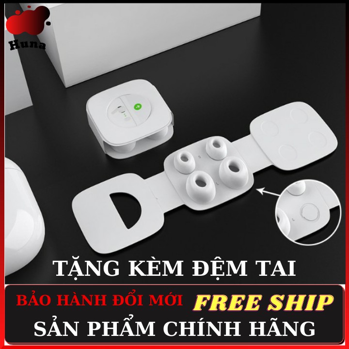 [AIRPODS PRO]⚡️Tai Nghe Bluetooth Phiên Bản Cao Cấp Nhất - Tặng Kèm Vỏ Đẹp [BẢO HÀNH ĐỔI MỚI] - HunaStore