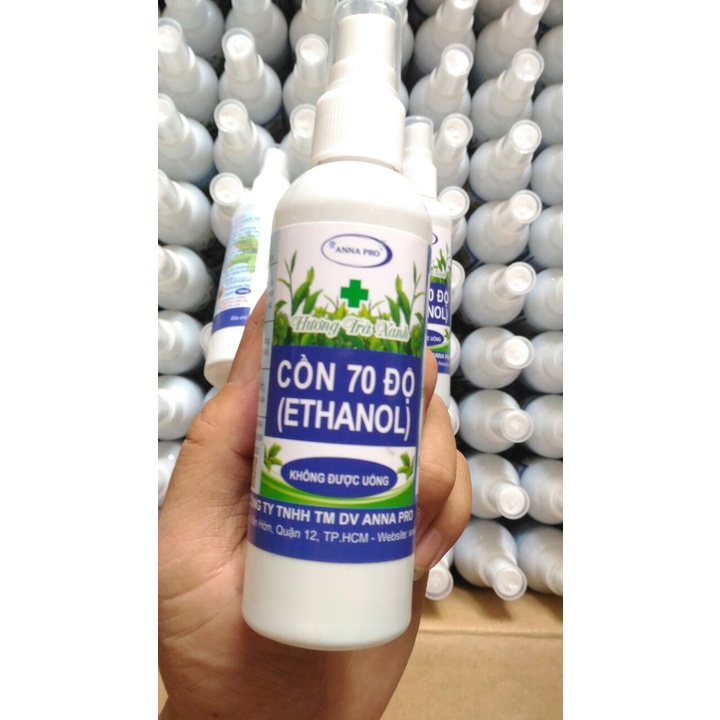 Cồn 70 độ hương hoa oải hương lavende/nhỏ gọn xịt đa dụng