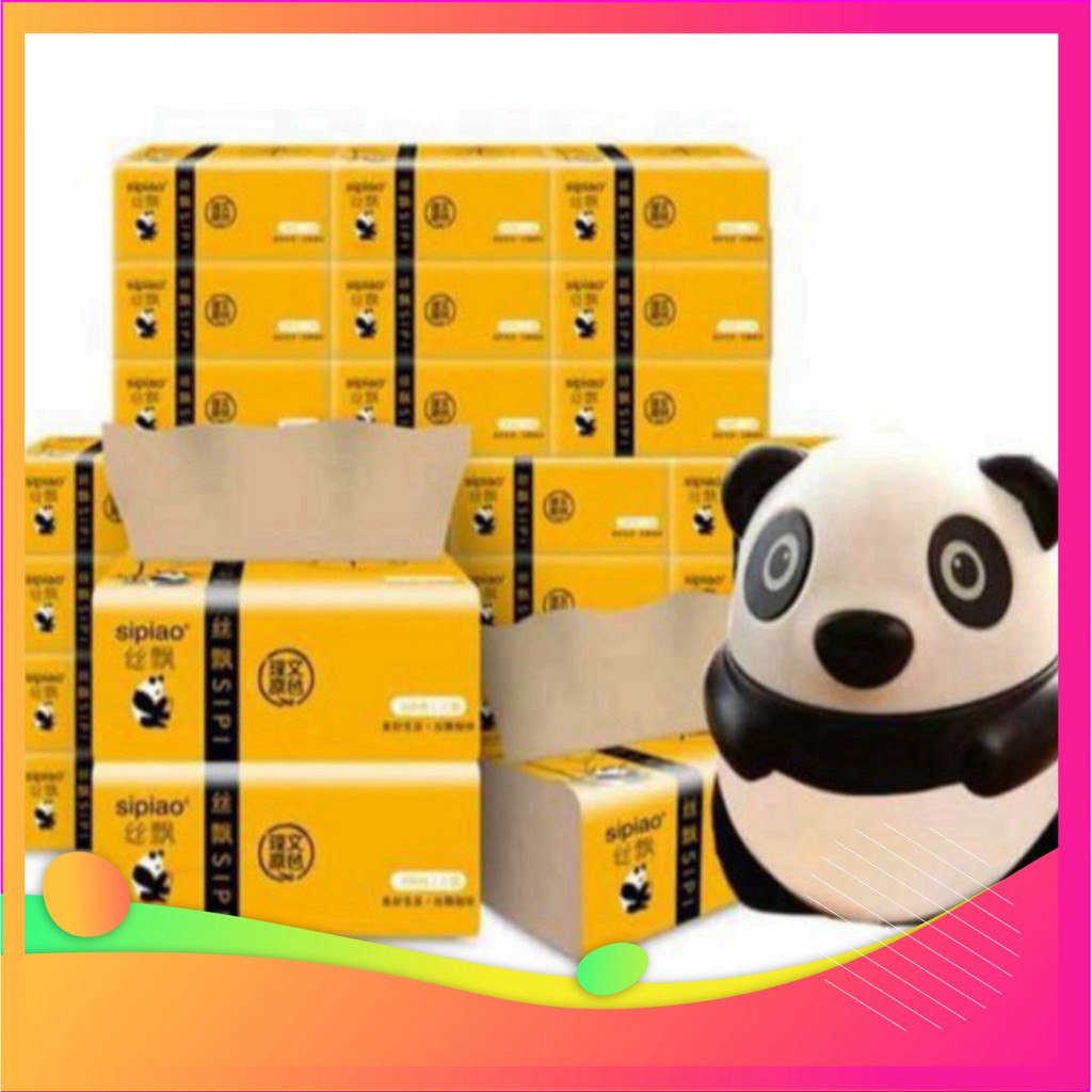 (HOT) CỰC HOT FREE SHIP Giấy Ăn Than Tre Gấu Trúc Hoạt Tính Siêu Dai SIPIAO Cao Cấp GIÁ TỐT CHỈ CÓ TẠI TIỆN ÍCH SHOP . /