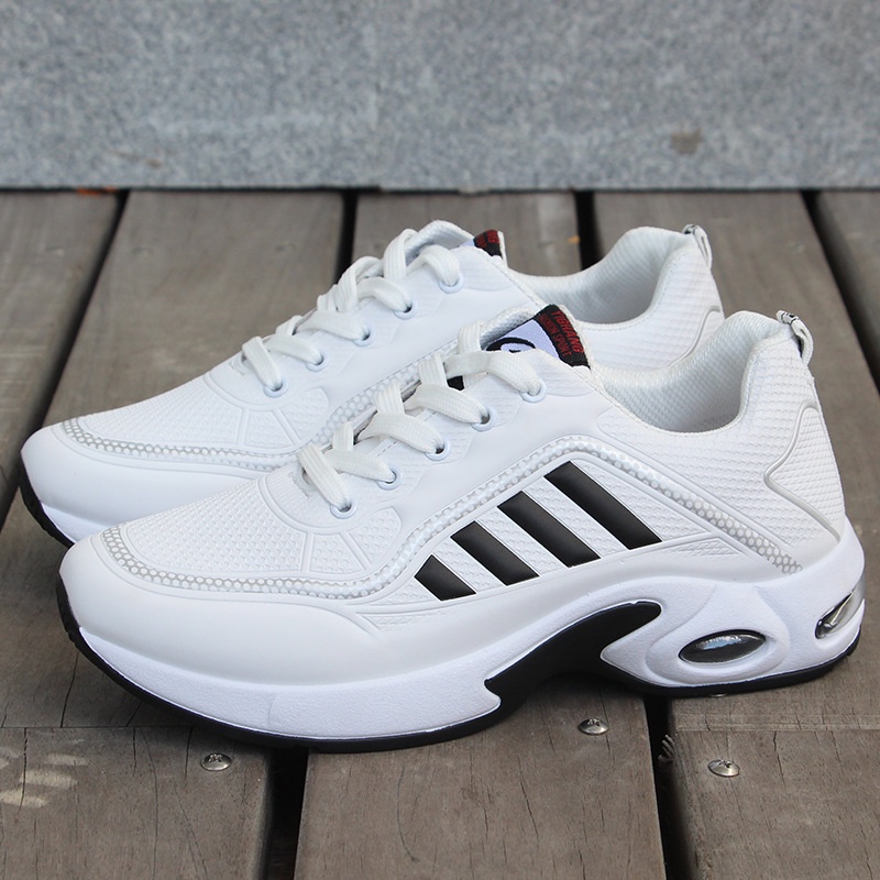Giày Sneaker Thể Thao Nam Thanh Lý Màu Trắng Kiểu Dáng Thời Trang Cực Hot