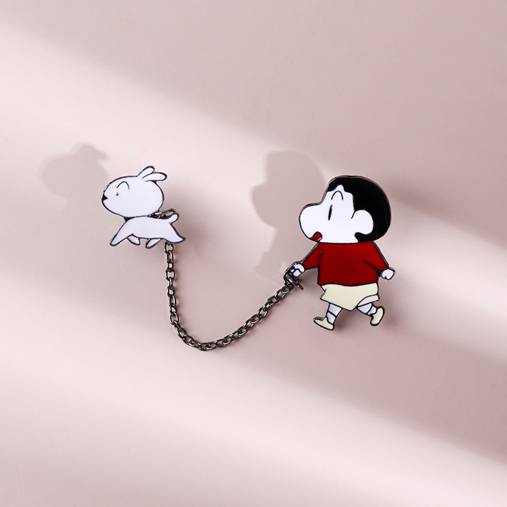 EPOCH Ghim Cài Áo Hình Nhân Vật Hoạt Hình Shin-Chan Đáng Yêu