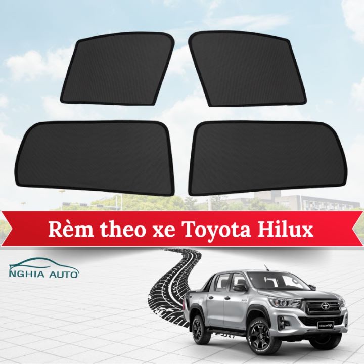 Rèm che nắng, Chắn nắng ô tô dành cho xe Toyota Hilux