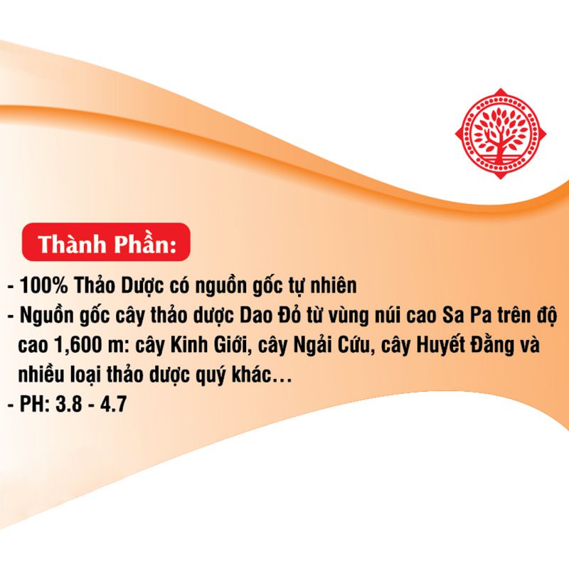 Nước Thảo Dược Vệ Sinh Phụ Nữ Daodo’s Gold 300 ML (3 x 100 ML)