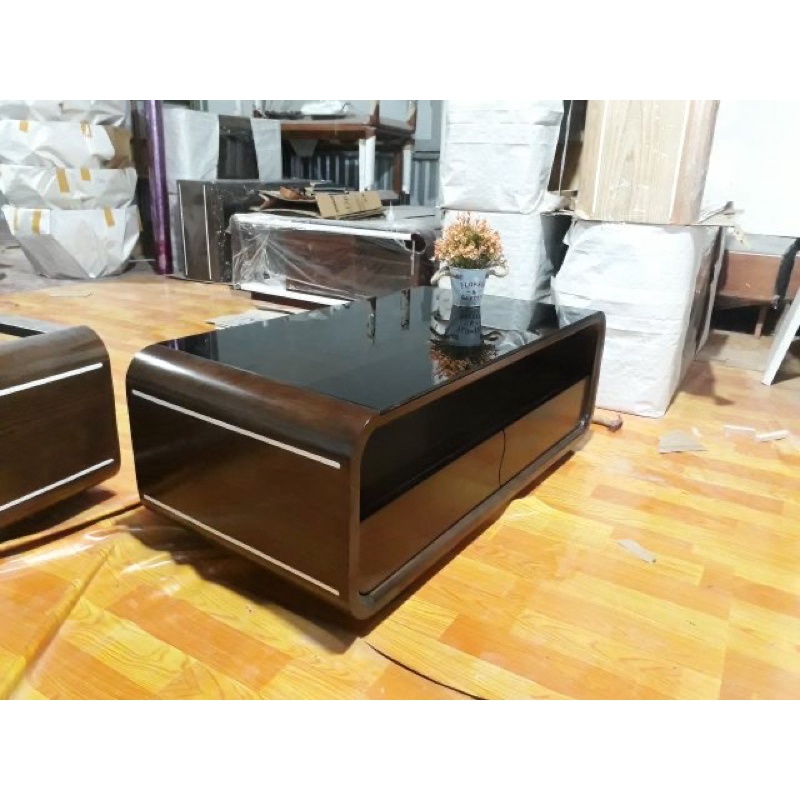 Bàn Trà Gỗ Cao Cấp, Mặt Kính