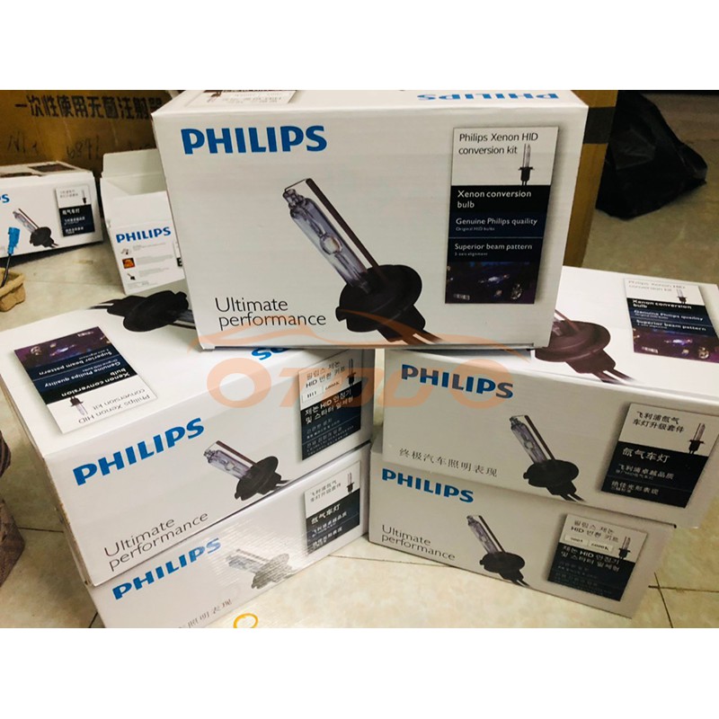 Bóng Xenon Philips Tăng Sáng 150% Chân H11 Chính Hãng , Bảo Hành 3 Năm