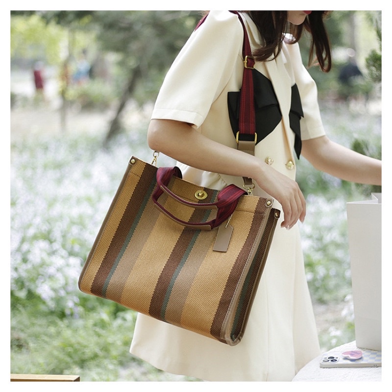 Túi vải đựng sách vở A4 laptop và macbook 14inch 15inch túi xách nữ đi du lịch túi đựng bỉm sữa cho mẹ