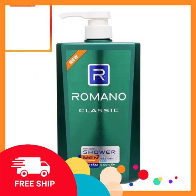 Sữa tắm Romano Classic 650g/180g