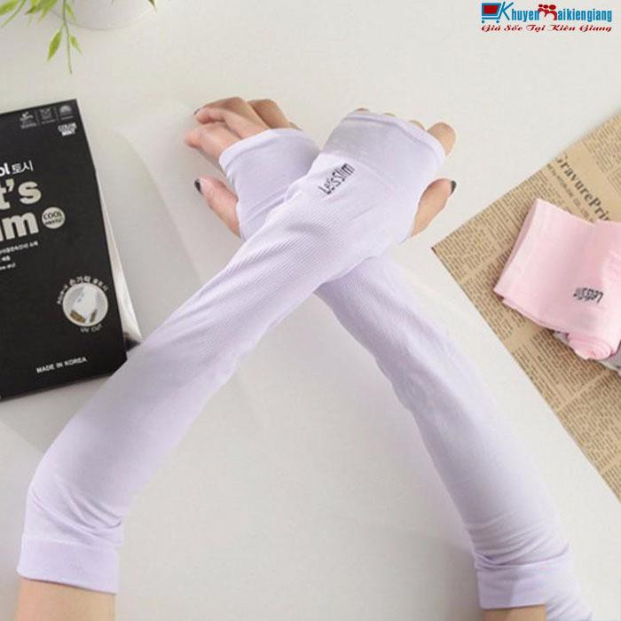 [⚡Bộ 2⚡] Găng Tay Chống Nắng Xỏ Ngón Let's Slim 88243 Lamon Store