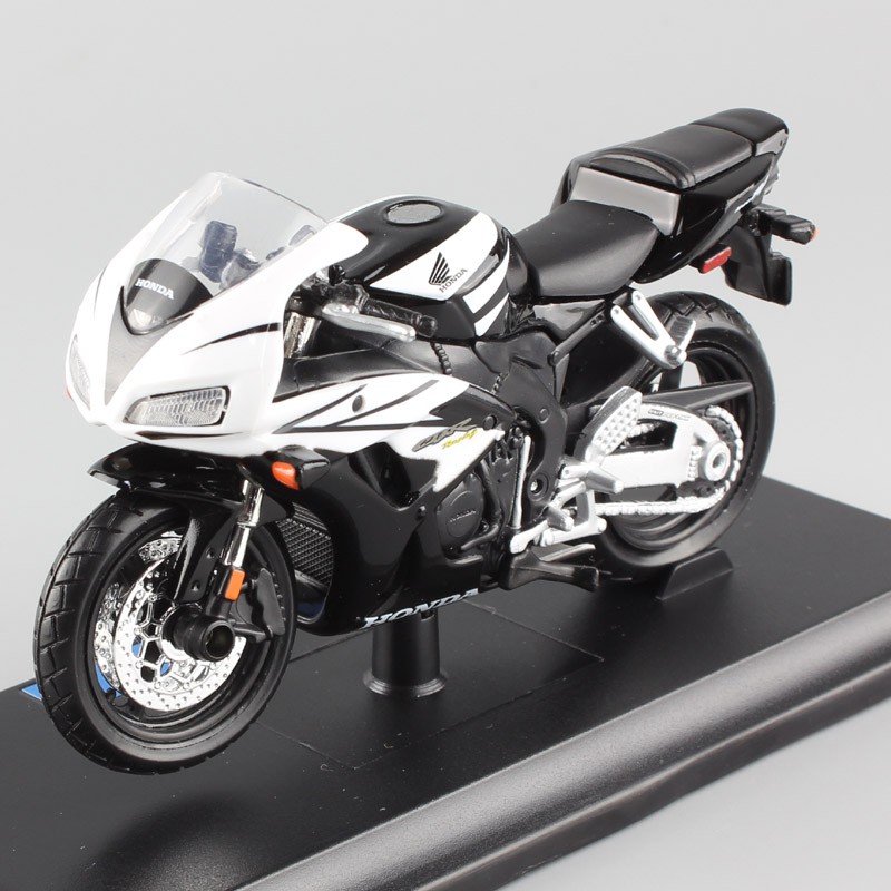 MÔ HÌNH XE MOTO Honda CBR1000RR Đen Trắng - MAISTO tỷ lệ 1:18