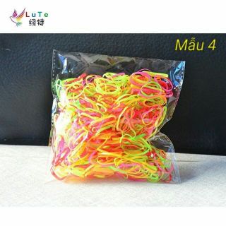 Bịch chun buộc tóc cho bé 500 sợi
