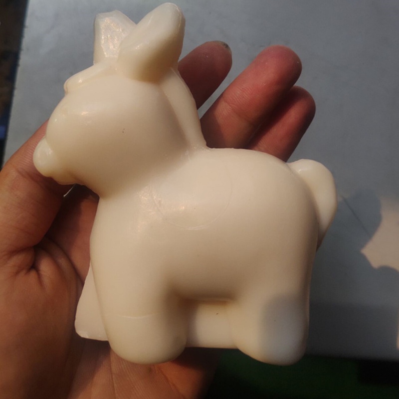 Khuôn Silicone Làm Đồ Trang Trí Thủ Công Hình Chú Lừa Con Đáng Yêu