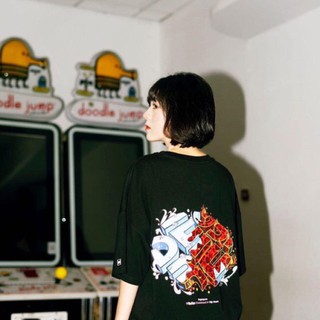 👻áo thun tay lỡ unisex degrey👽