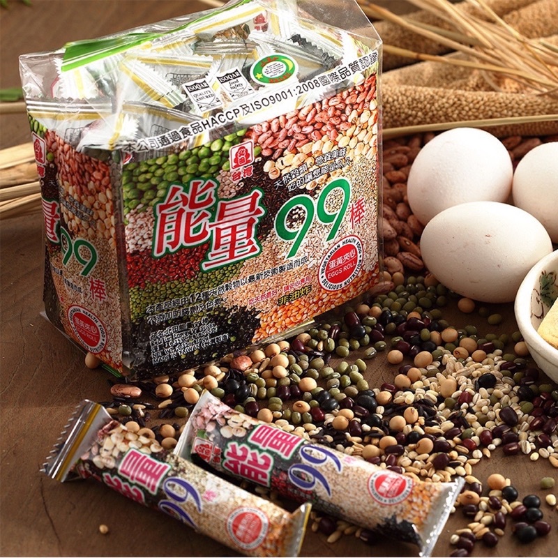 Bánh Ngũ Cốc 12 Loại Đậu PeiTien 99 Crispi Roll Đài Loan 180gr
