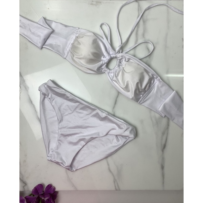 Bikini đồ bơi 2 mảnh rời màu đen,trắng sang chảnh