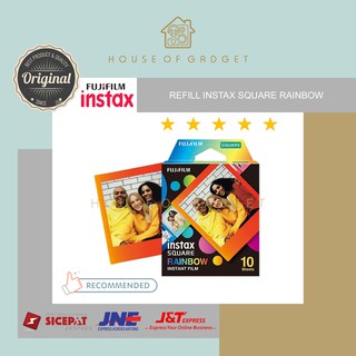 Set 3 Tấm Phim Hình Vuông Cho Máy Ảnh Fujifilm Instax SQ1 SQ6 SQ10 SQ20 Instax Share SP3