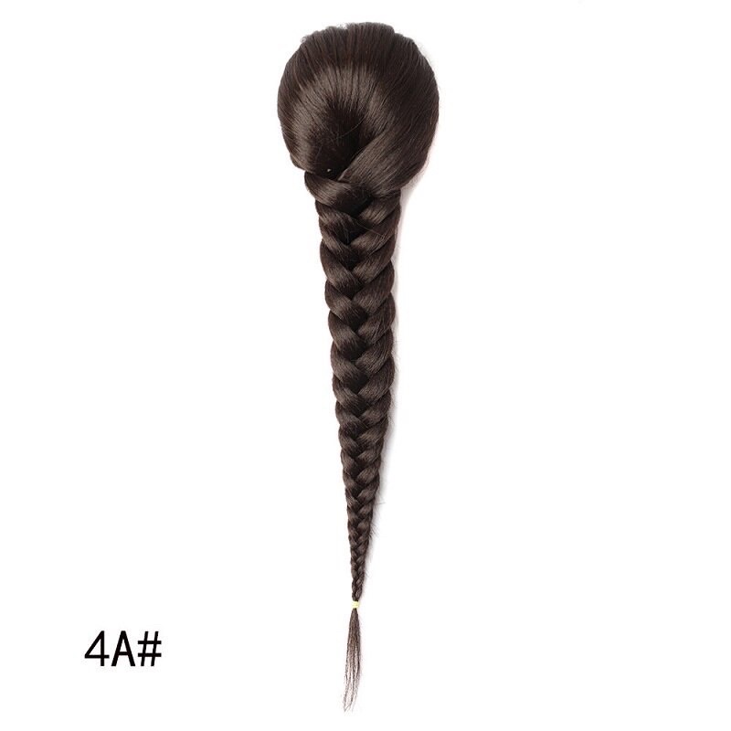 tóc giả tết bính rít dài dây rút cao cấp❤️freeship 50k