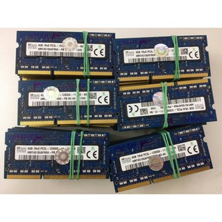 Ram Laptop DDR3 4GB PC3 - PC3L Bus 1600 tháo máy Chính Hãng - Bảo Hành 1 năm