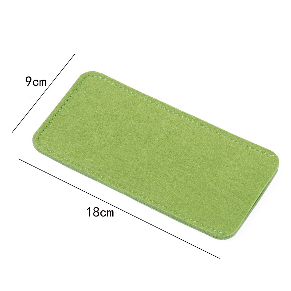 Túi Vải Nỉ Đựng Mắt Kính 18x9cm