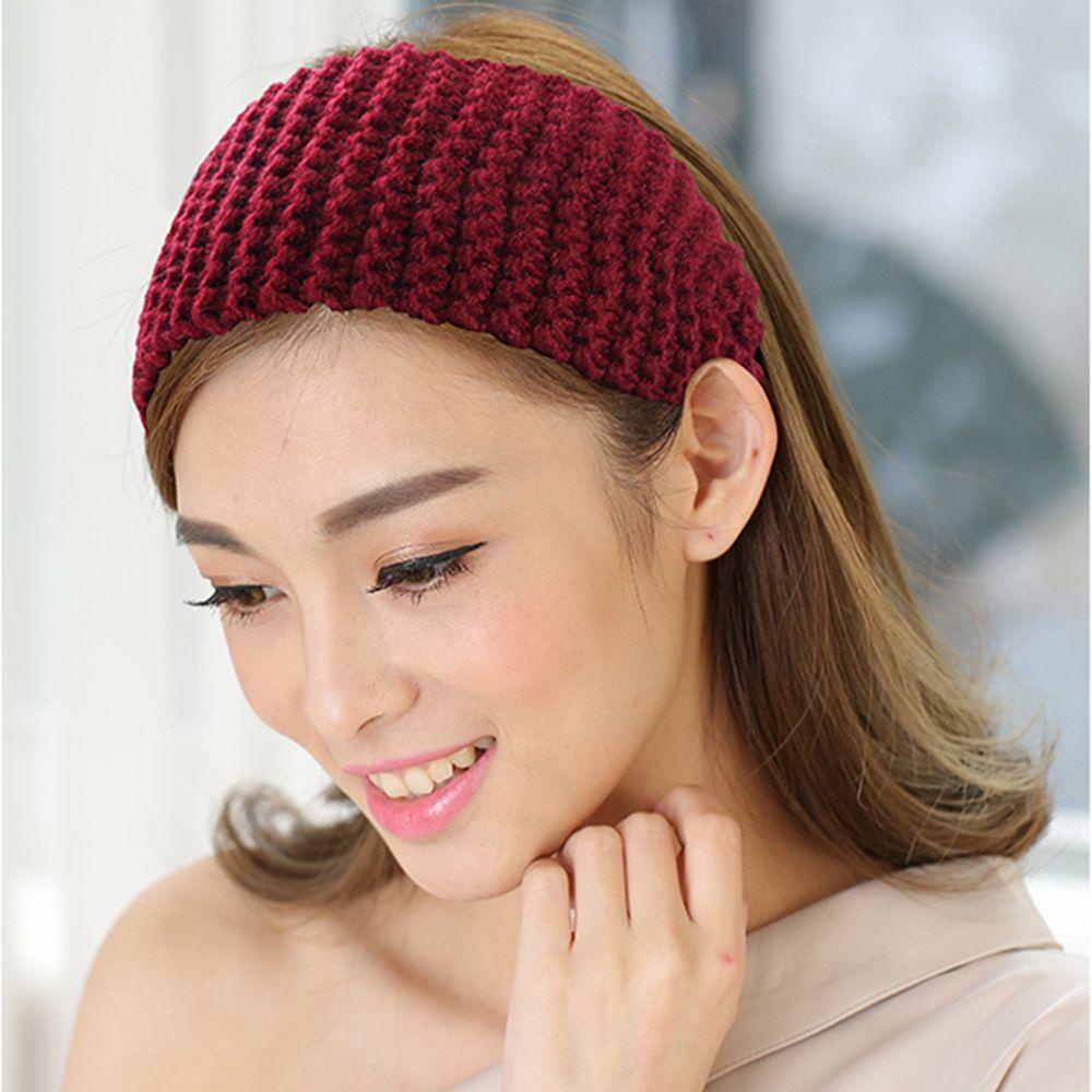 EUCA Băng Đô Len Thời Trang Cho Nữ