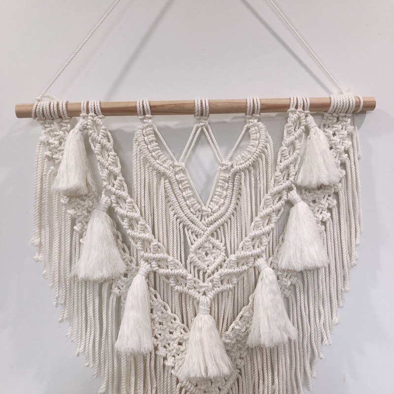 N5 mành tết macrame treo trang trí phòng decor nội thất