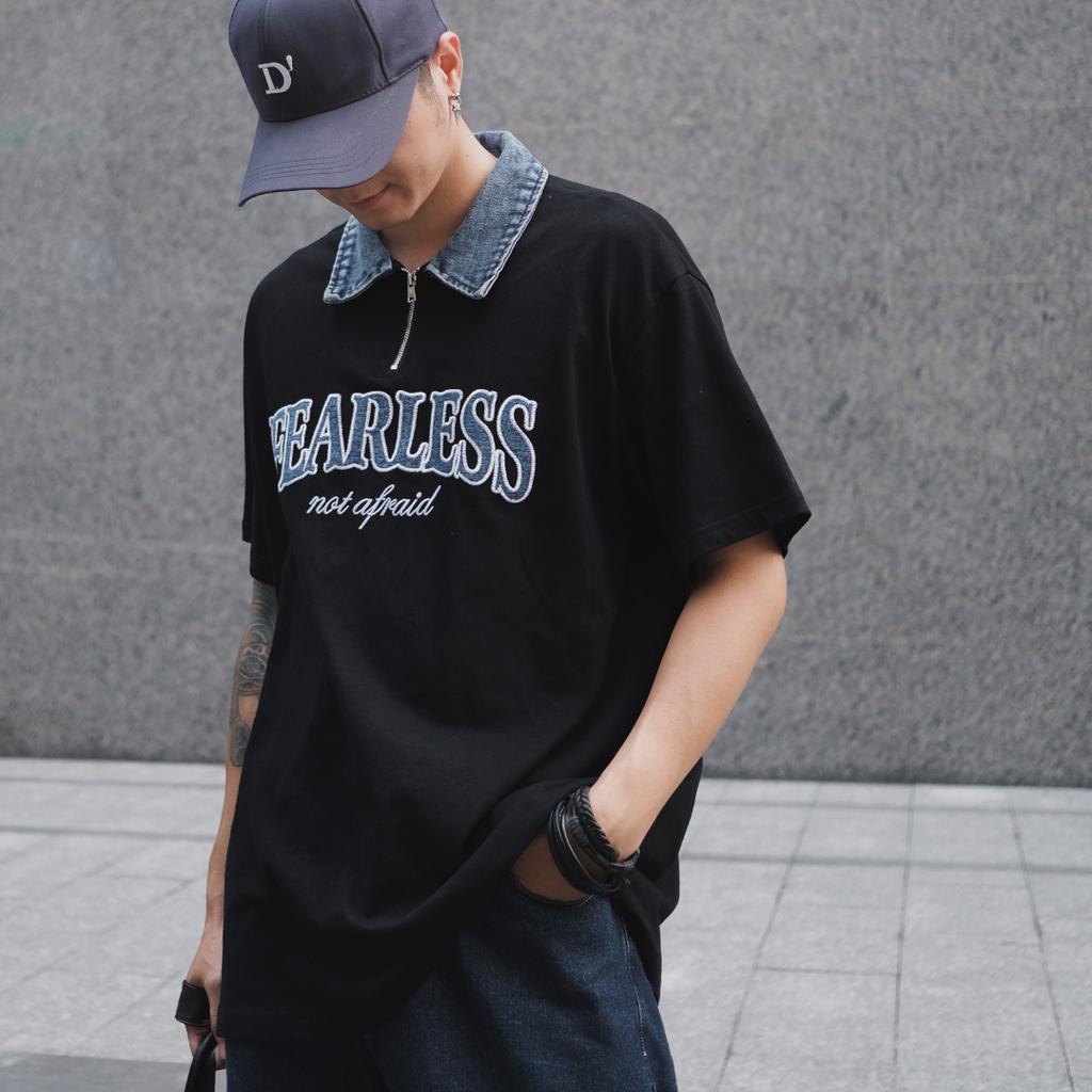 Áo POLO Cổ Jean GUF Sản Xuất Tại Quảng Châu