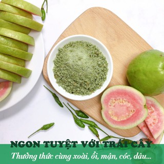{MUỐI TÔM ỚT XANH} Chấm Trái Cây Chay Mặn đều dùng được