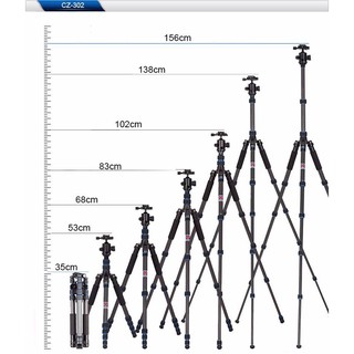 Chân máy ảnh Manbily CZ-302