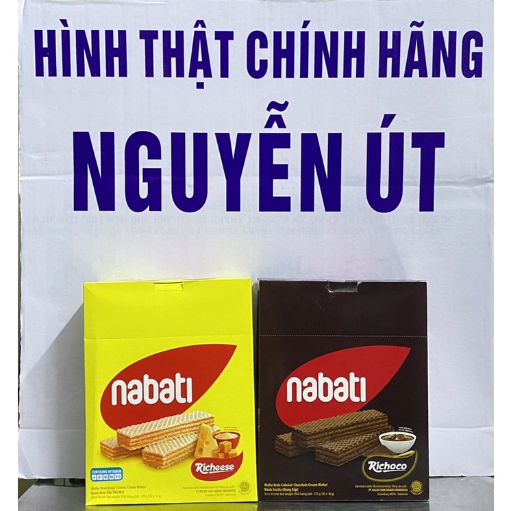 Bánh xốp nabati hộp lớn 320g