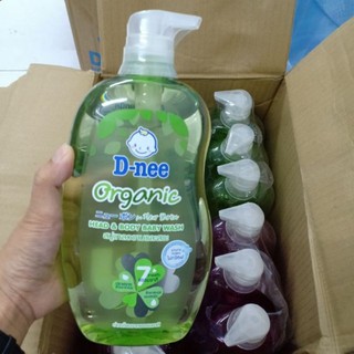 Tắm gội toàn thân em bé Dnee 800ml