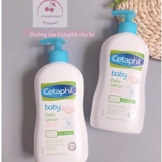 Dưỡng ẩm Cetaphil cho bé 399ml