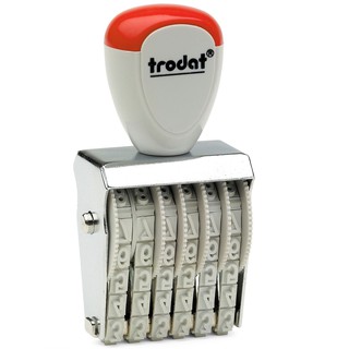 Dấu Đóng Số Xoay Tay Trodat 6 số 9mm 1596 Number Stamp