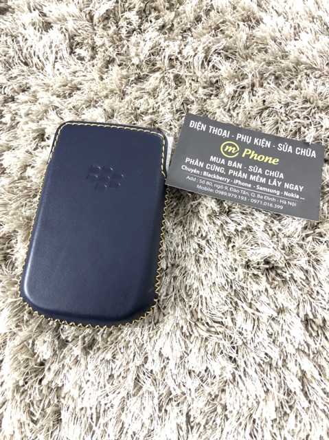 Bao da khâu tay Blackberry Q10