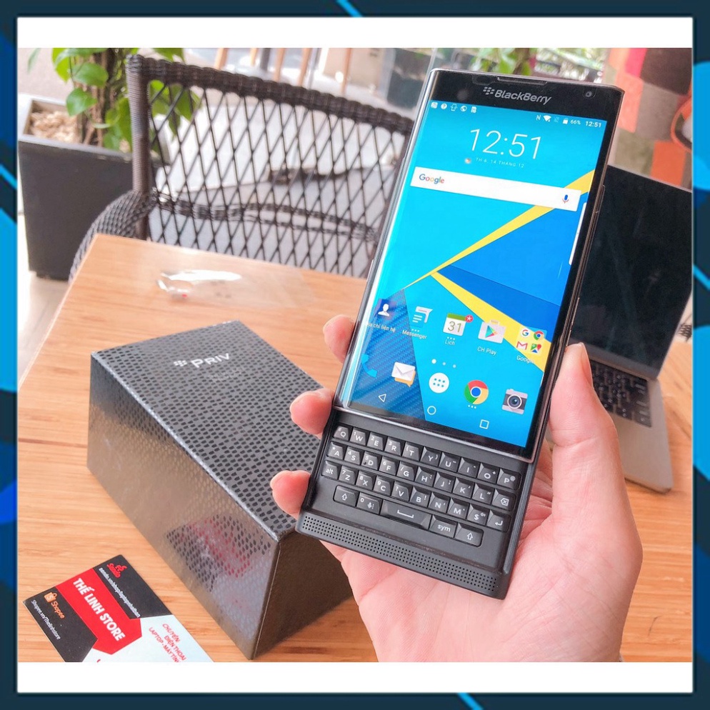 New Điện thoại BlackBerry Priv - Nguyên Hộp , đủ phụ kiện .