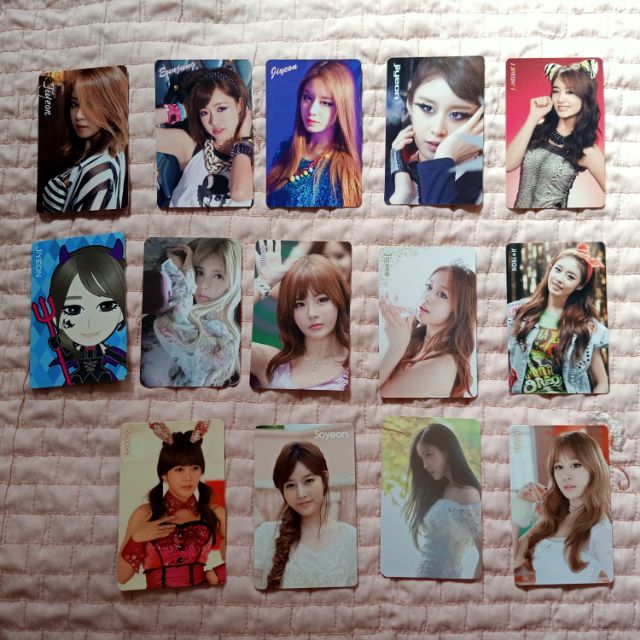 Card album official T-ara