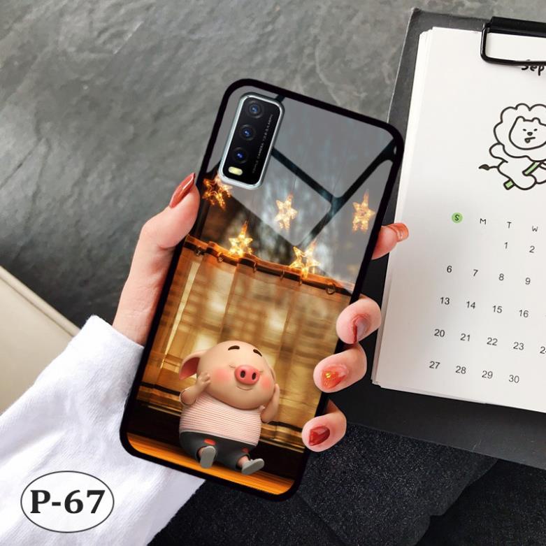 Ốp kính in 3D Vivo Y20 / Y72 5g nhiều mẫu đẹp