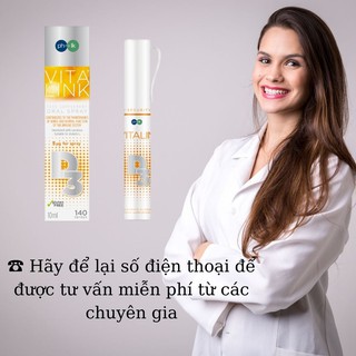 Vitamin D3 - Vitalink D3 - Dạng Xịt Phun Sương - Dễ Sử Dụng -Tăng Cường Hấp Thu Canxi Tối Đa