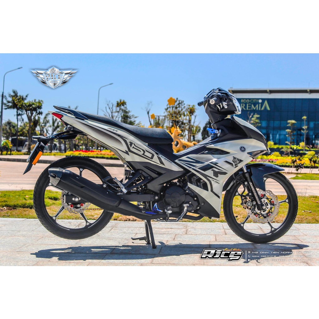 TEM XE EXCIER150 TRẤNG MẪU MỚI