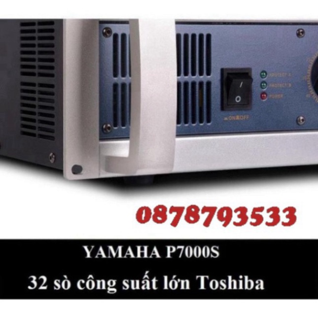 XẢ SỐC -  Cục đẩy công suất Yamaha P7000S cao cấp, chuyên dùng cho dàn âm thanh sân khấu, phòng karaoke