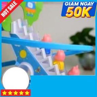 SKU1107 Đồ Chơi Heo Peppa Leo Cầu Thang, Cầu Trượt Có Nhạc Cỡ Lớn