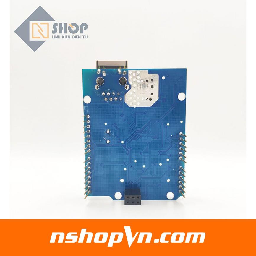 Arduino Ethernet Shield tích hợp  khe cắm thẻ micro SD, phục vụ qua mạng  tương thích Arduino Uno và Mega