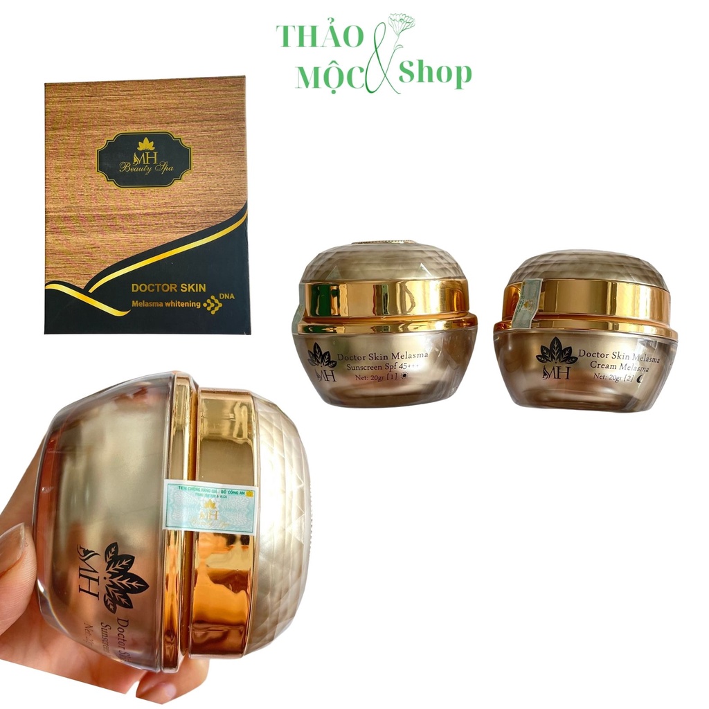Bộ Dưỡng cao cấp Doctor Skin ( DNA ) Melasma Whitening
