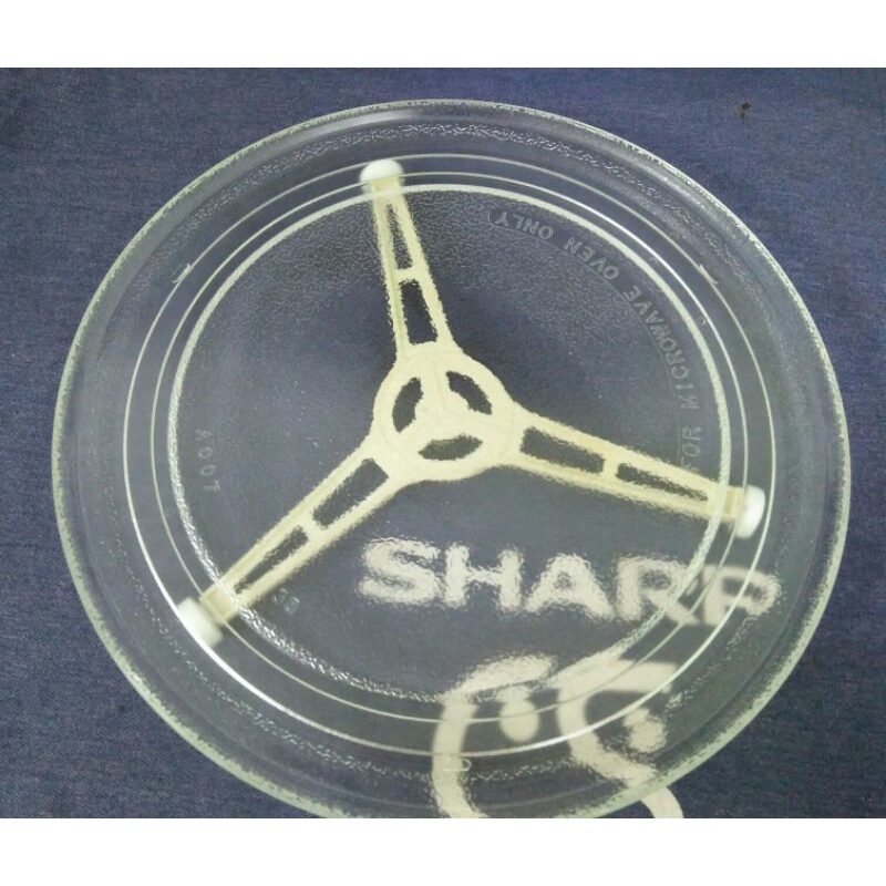 PHỤ KIỆN SHARP DĨA THỦY TINH LÒ VI SÓNG SHARP đường kính 272mm CHÍNH HÃNG