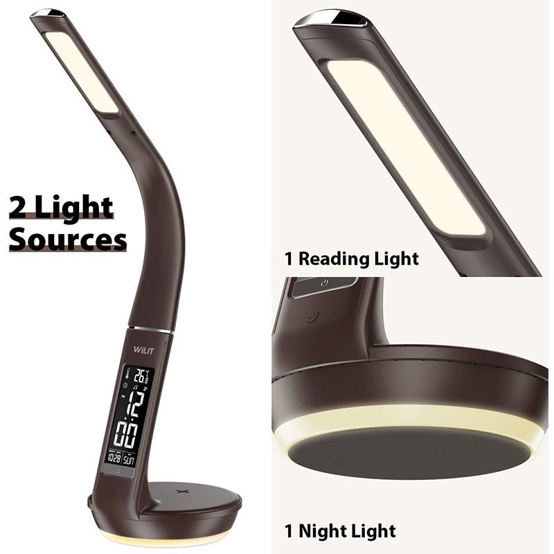 Đèn Học Chống Cận WILIT U8Q Model Mới Nội Địa Đức, Đèn Chống Cận Đức Để Bàn Làm Việc, Đọc Sách GermanySnT