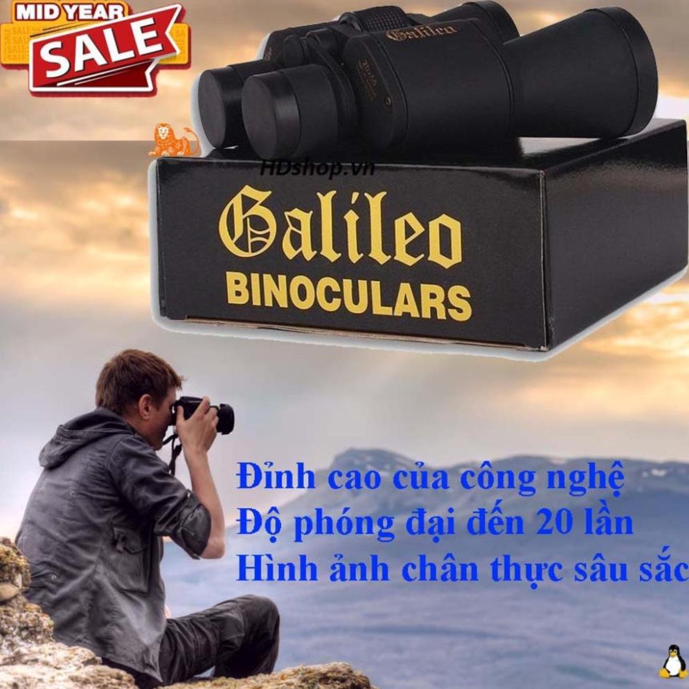 Ống Nhòm Nhìn Xa, Ống Nhòm Galileo 20X50 Hải Quân Hoa Kỳ. Ống Dòm Đặc Chủng Quân Đội Mỹ GALILEO Nét Tầm Nhìn Xa 2000m