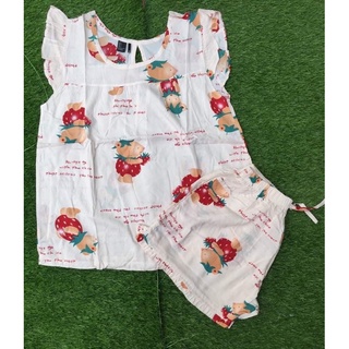 ComBo Đồ bộ mặc nhà xuất khẩu F21 _ bộ Đùi _Chất Vải Tole 1