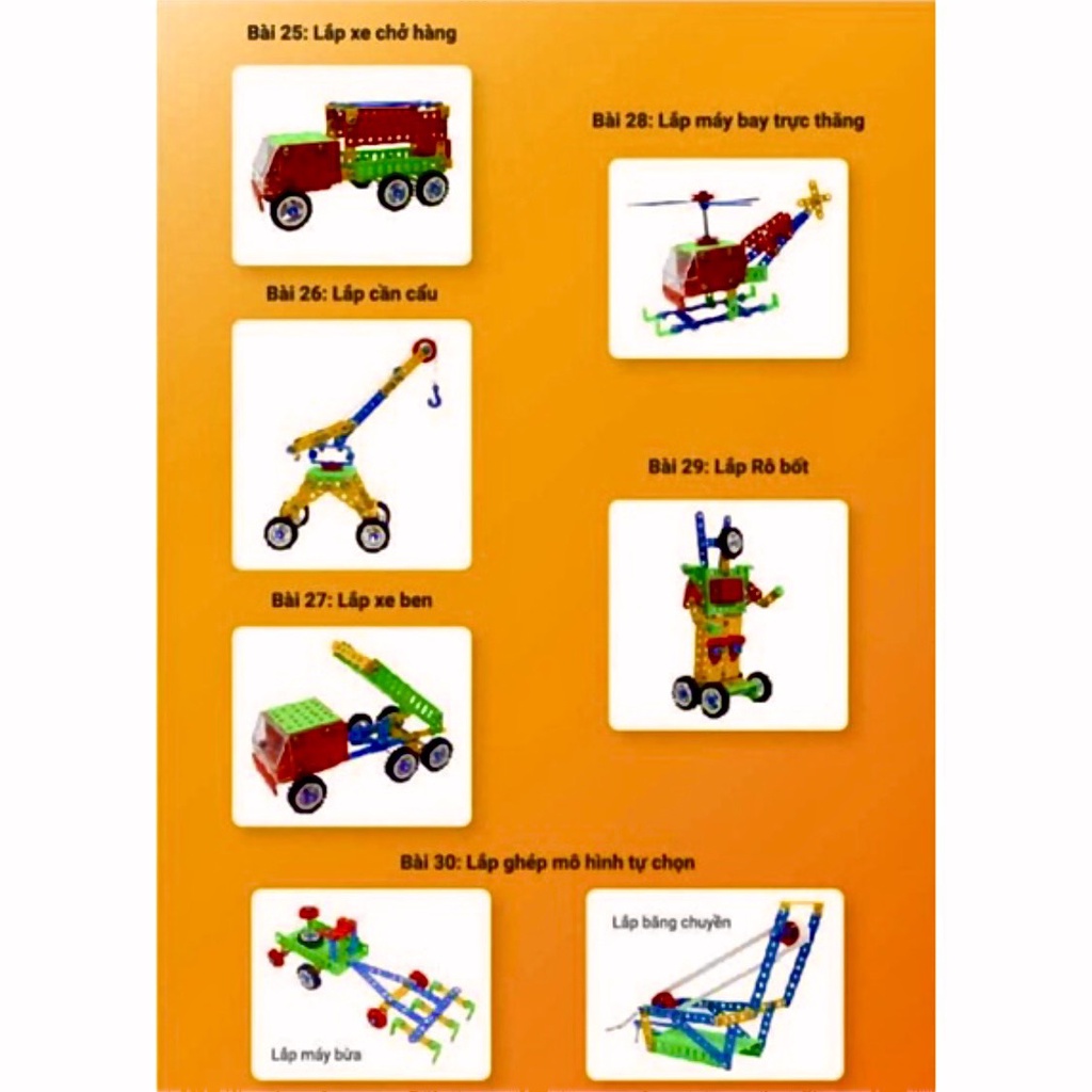 Bộ lắp ghép Kỹ Thuật lớp 4 - Thái An