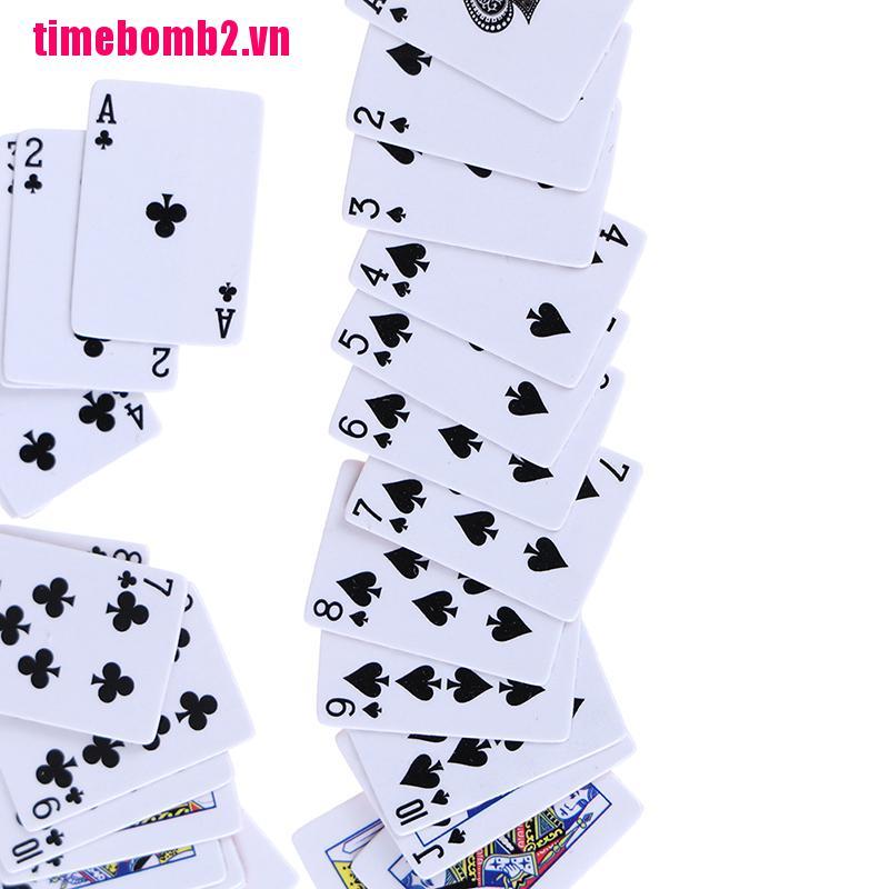 Bộ Thẻ Bài Tây Tỉ Lệ 1: 12 Dành Cho Búp Bê